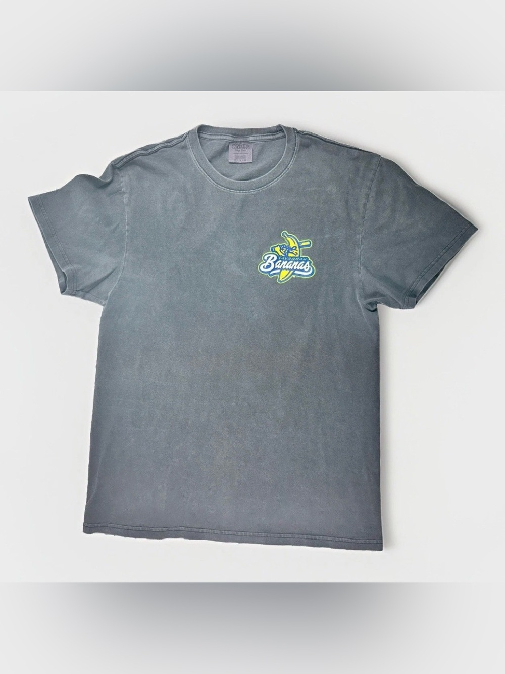 Savannah Bananas Ohio Tour T Shirt Adult Medium Gray Banana Ball Baseball Tee